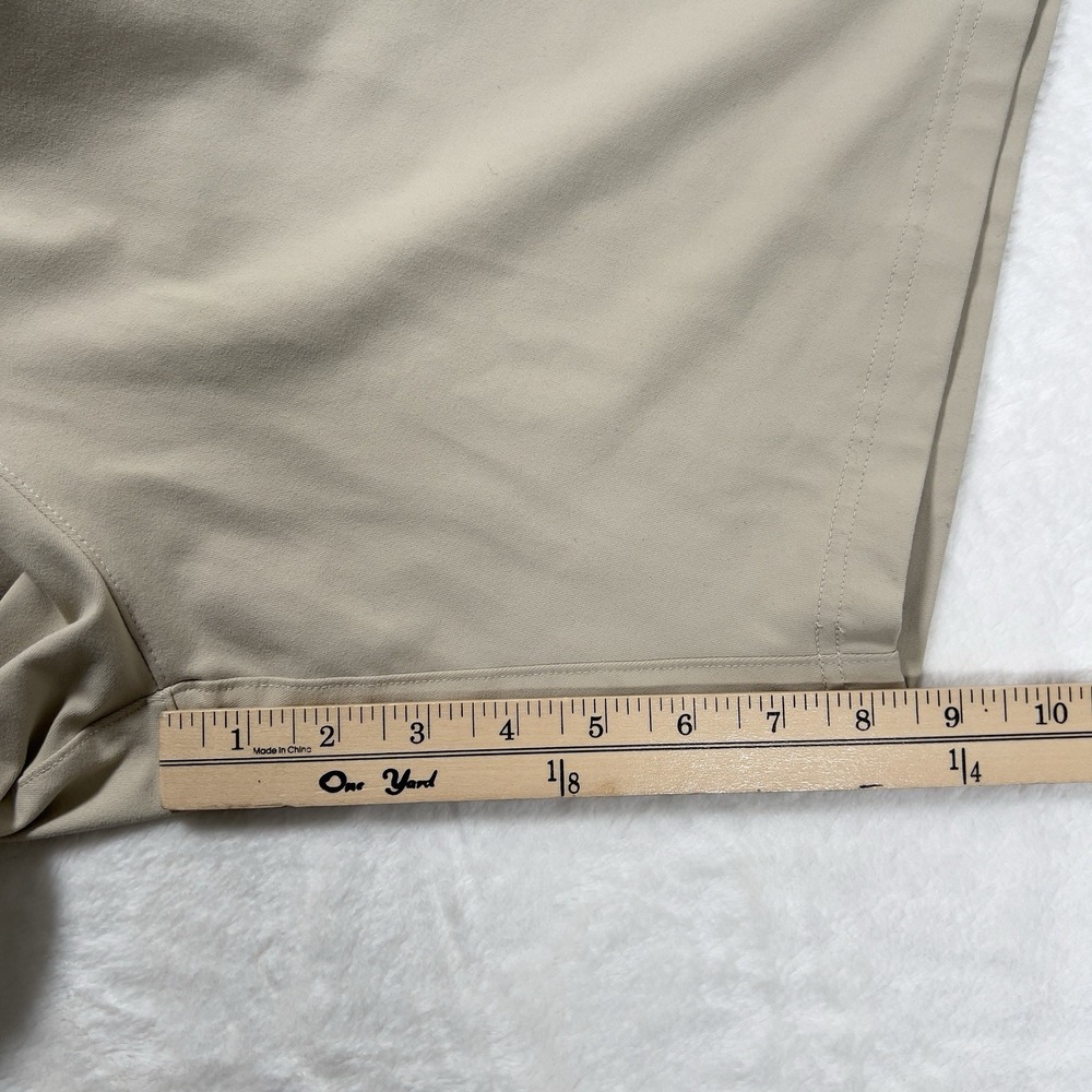 Public Rec Dealmaker Chino Shorts Mens Sz 42 Beige Stretch 8.5" Athletic - Picture 12 of 12